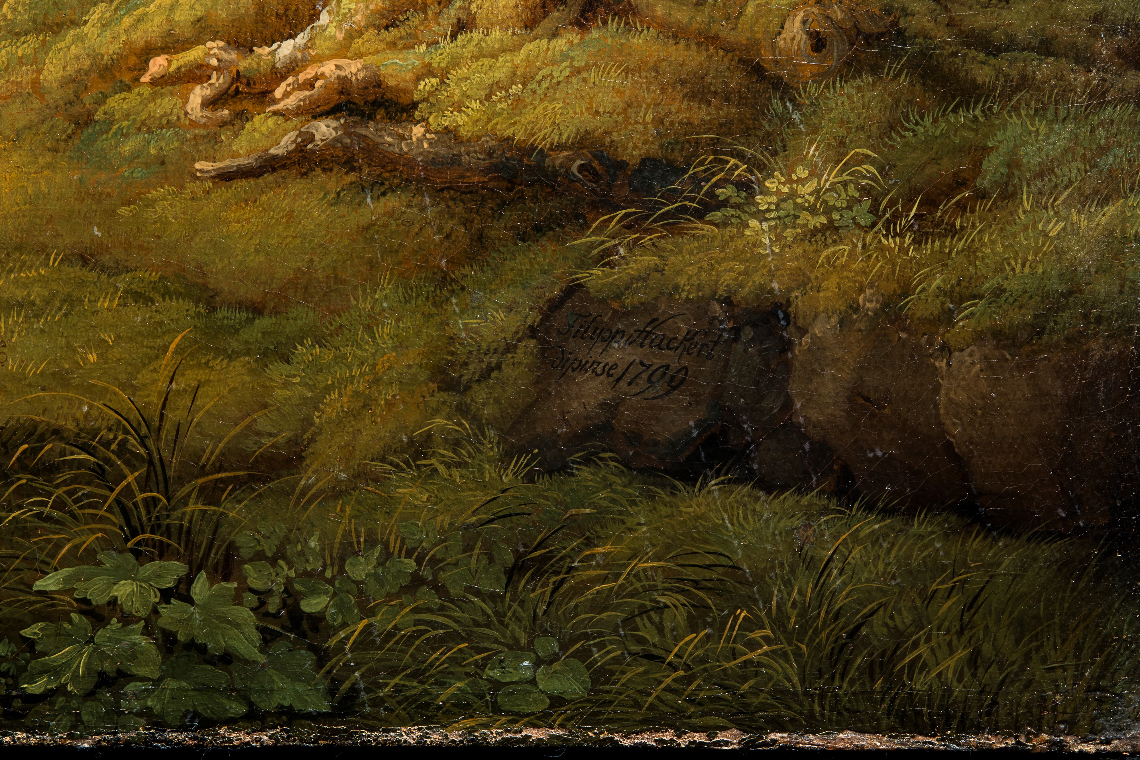 Veduta del Monte Pisano con l’Acquedotto Mediceo