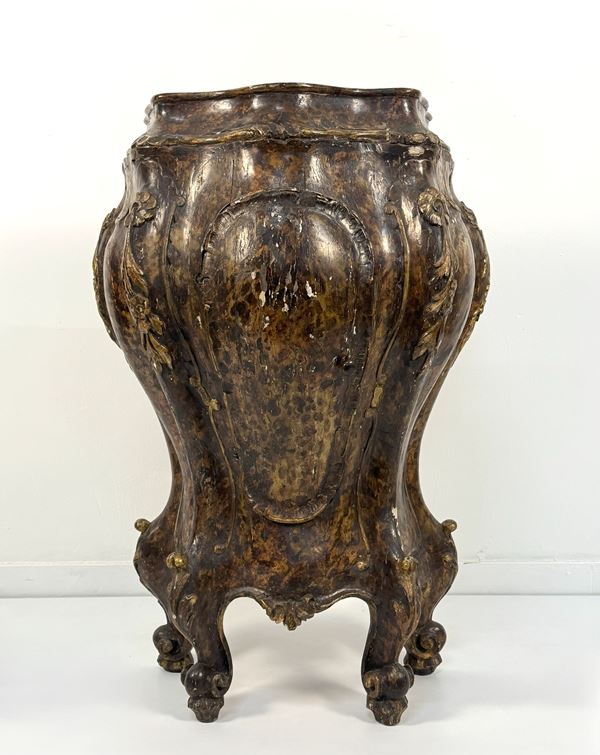 Comodino in legno laccato, Venezia