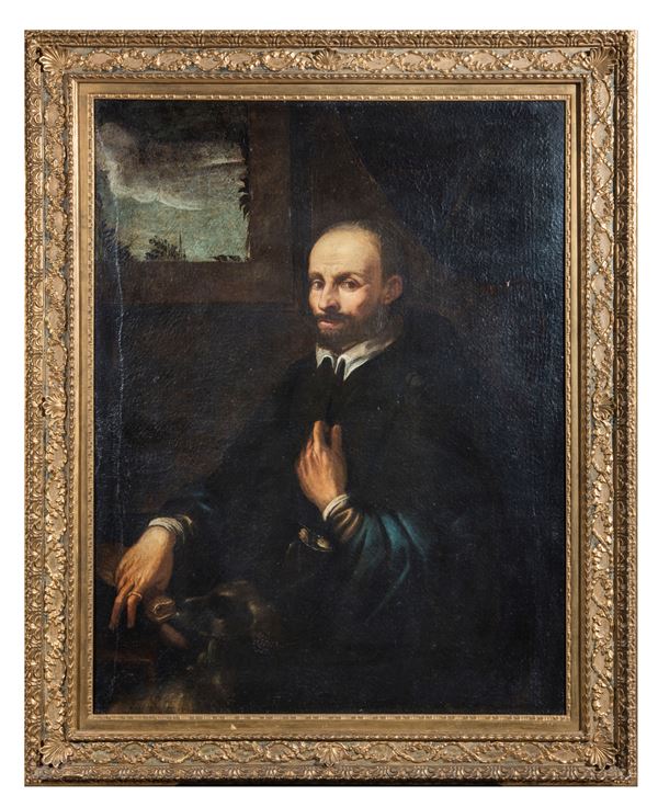 Anonimo del XVII secolo - Ritratto di gentiluomo