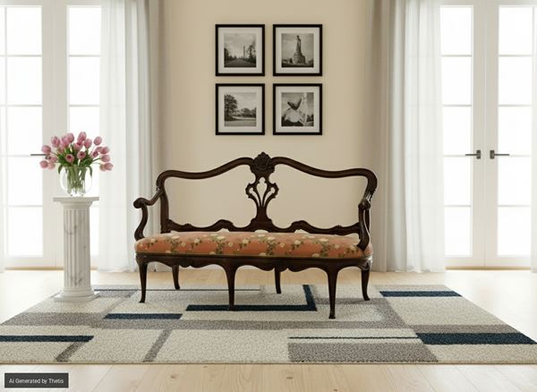 Divano in noce, Veneto