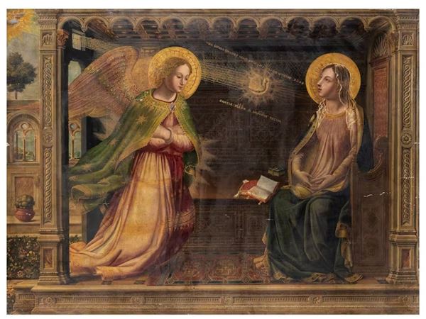 Anonimo italiano della fine del XIX secolo - L'Annunciazione a Maria