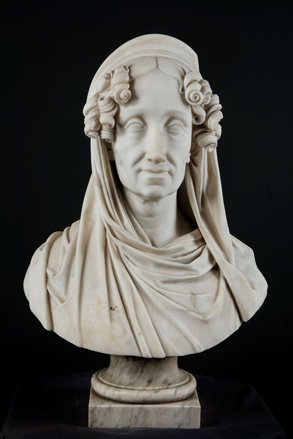 GIUSEPPE BOGLIANI - Busto di Teresa Spinola Raggi