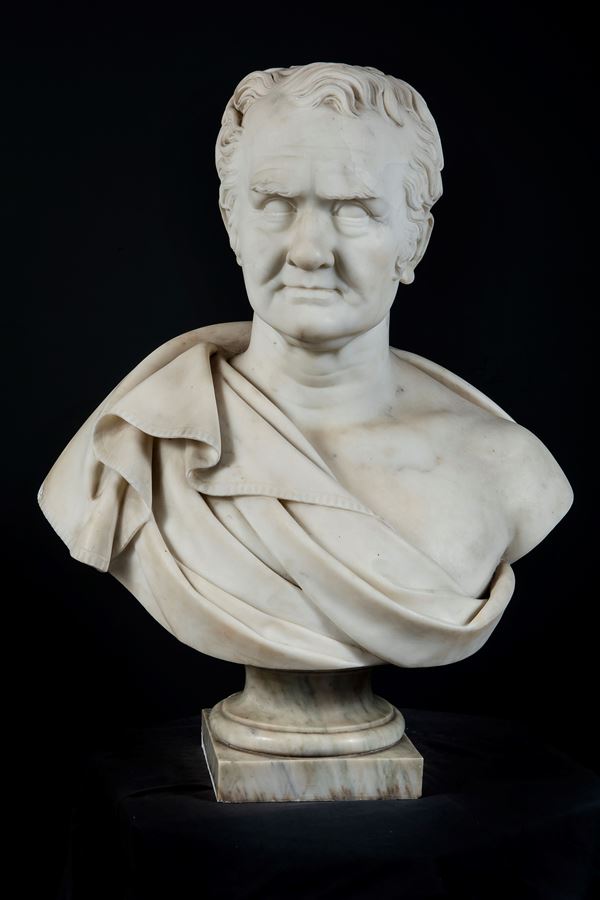 GIUSEPPE BOGLIANI - Busto di Gianantonio Raggi