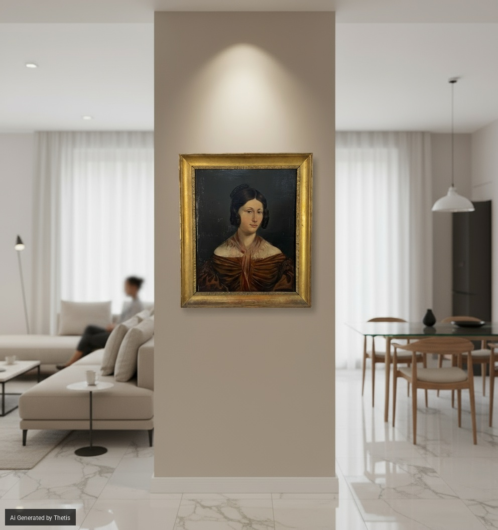 Anonimo del Primo Quarto del XIX Secolo - Anonimo del primo quarto del XIX secolo, Ritratto di ge...