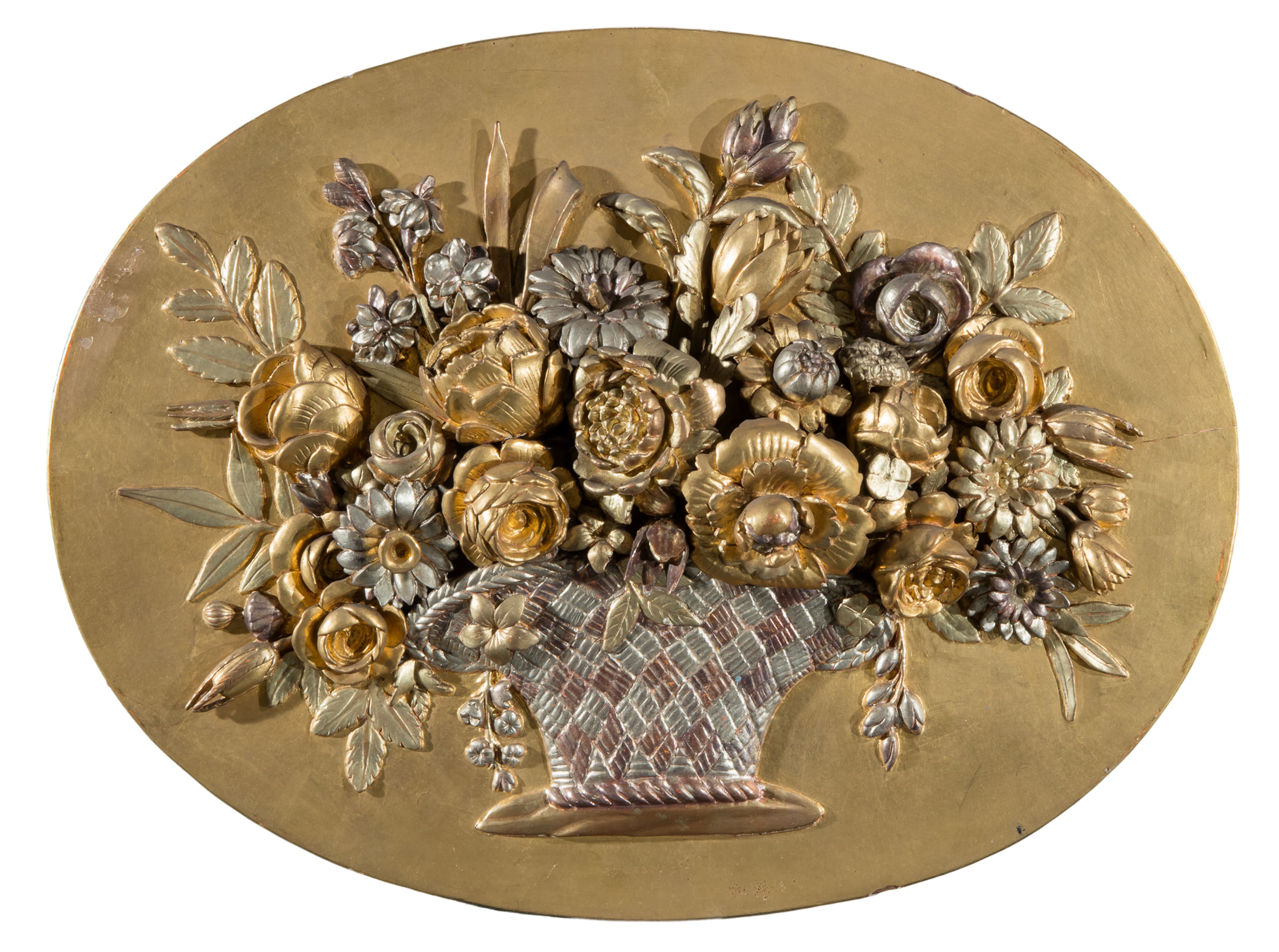 Quattro pannelli raffiguranti canestri di fiori, Piemonte