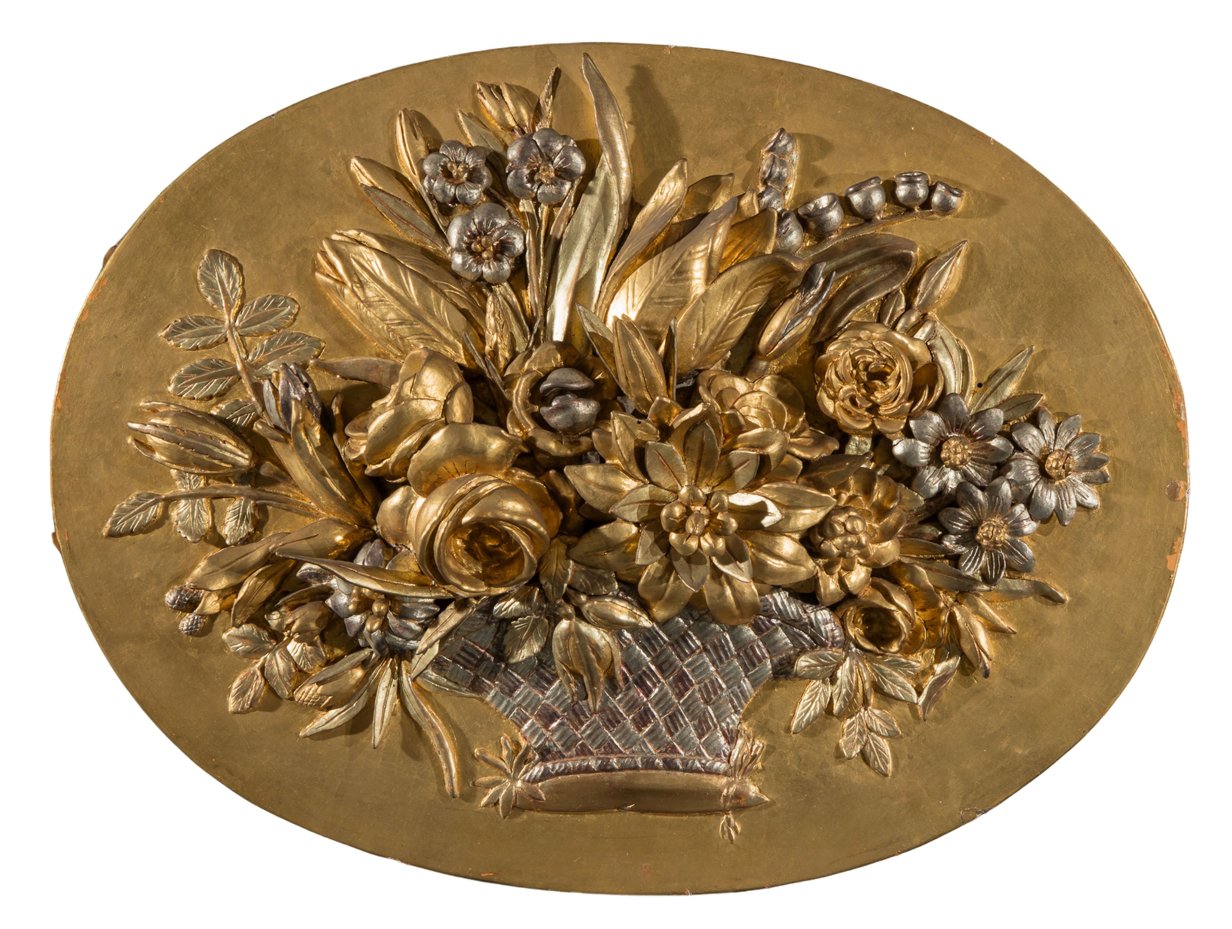 Quattro pannelli raffiguranti canestri di fiori, Piemonte