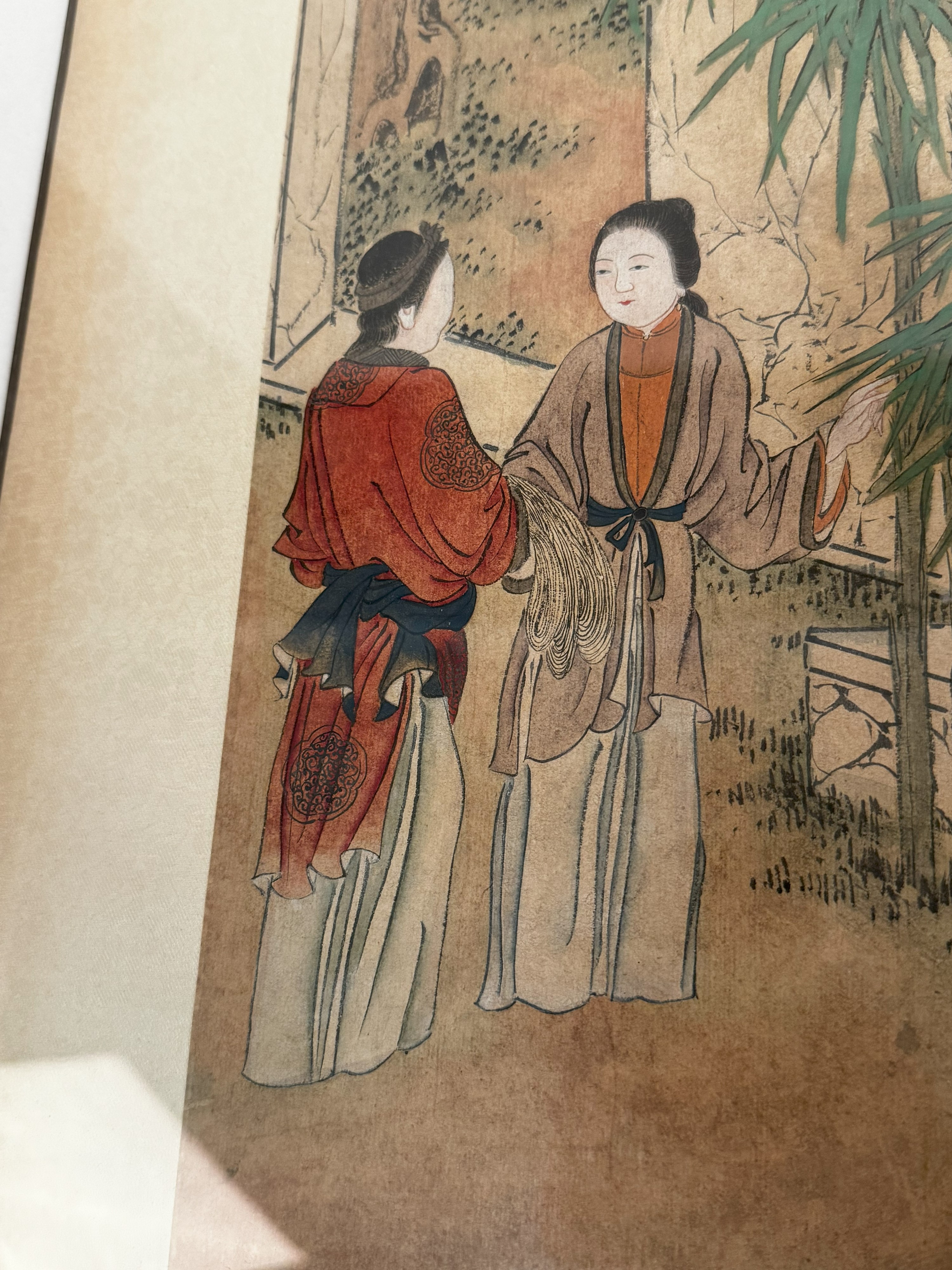 Coppia di dipinti, Cina, Dinastia Qing