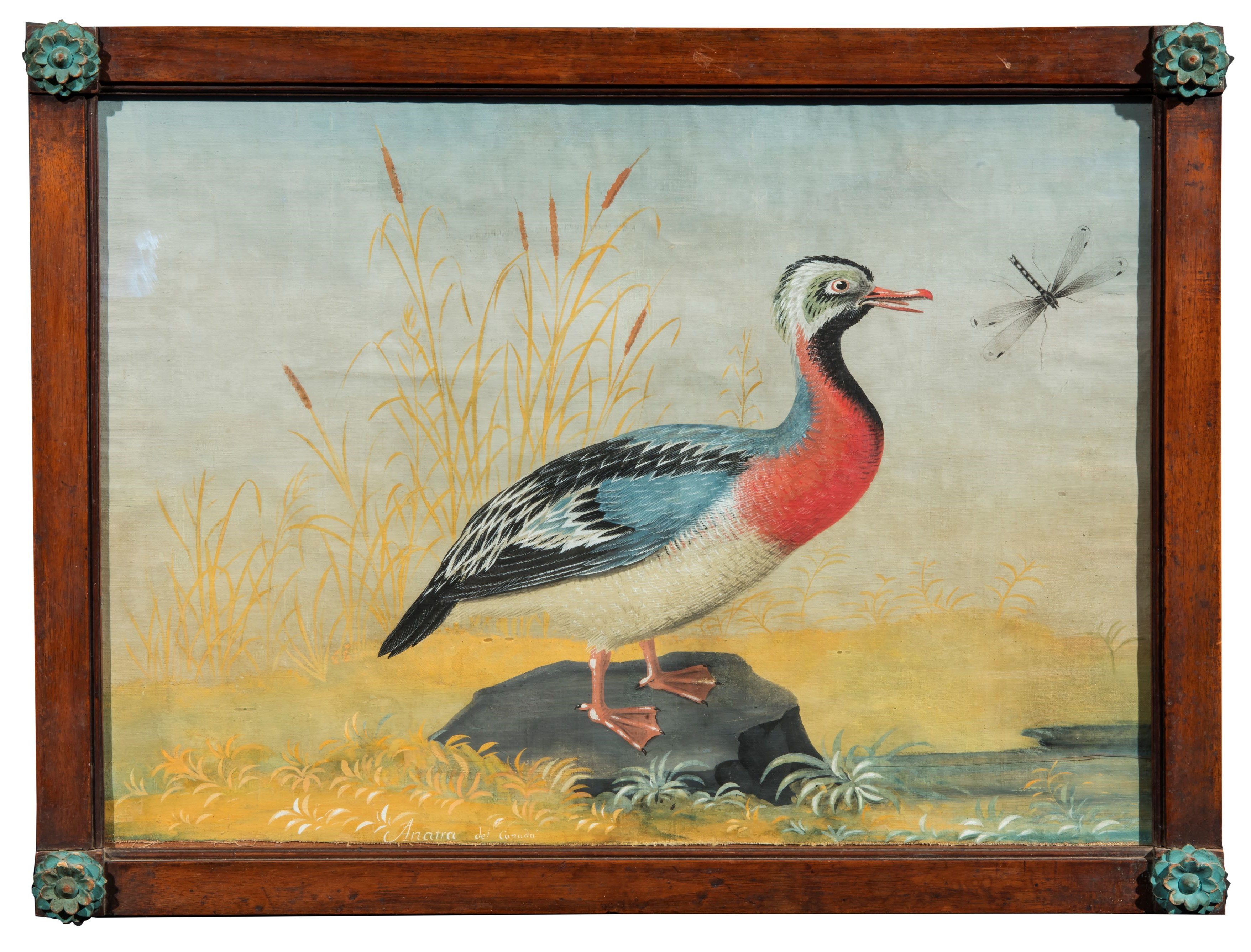 Fregata con libellula, (maniera dei Raineri)