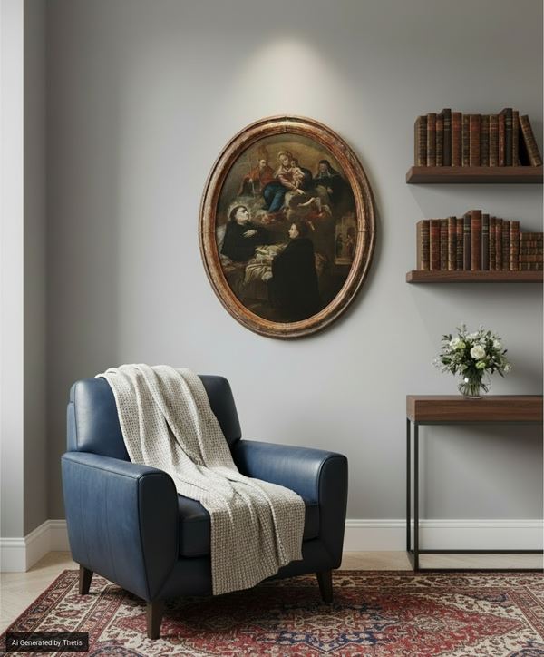 Anonimo del XVIII secolo - Death of a Saint'