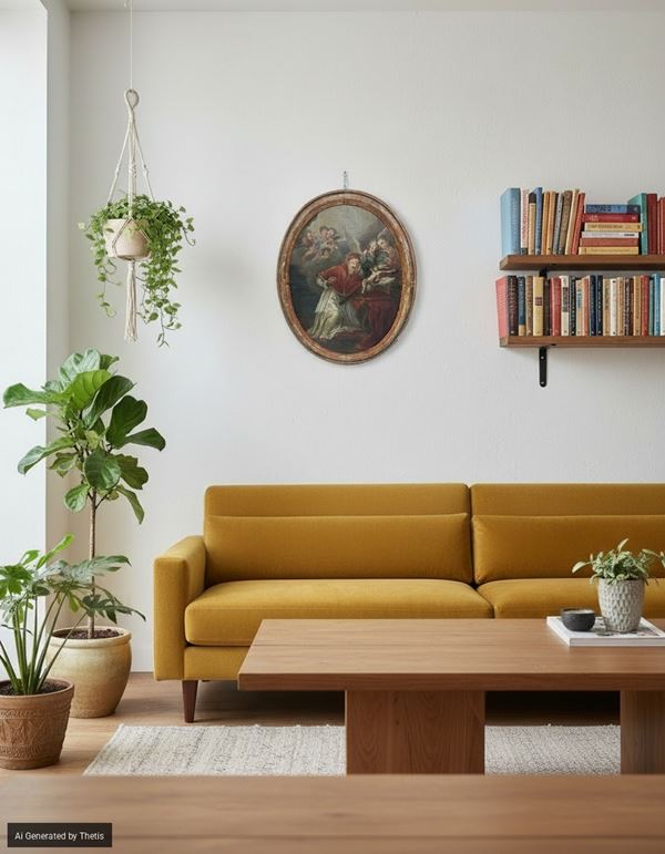 Anonimo del XVIII secolo - Pope Pius V and the Miracle of the Crucifix (copy after Muratori)