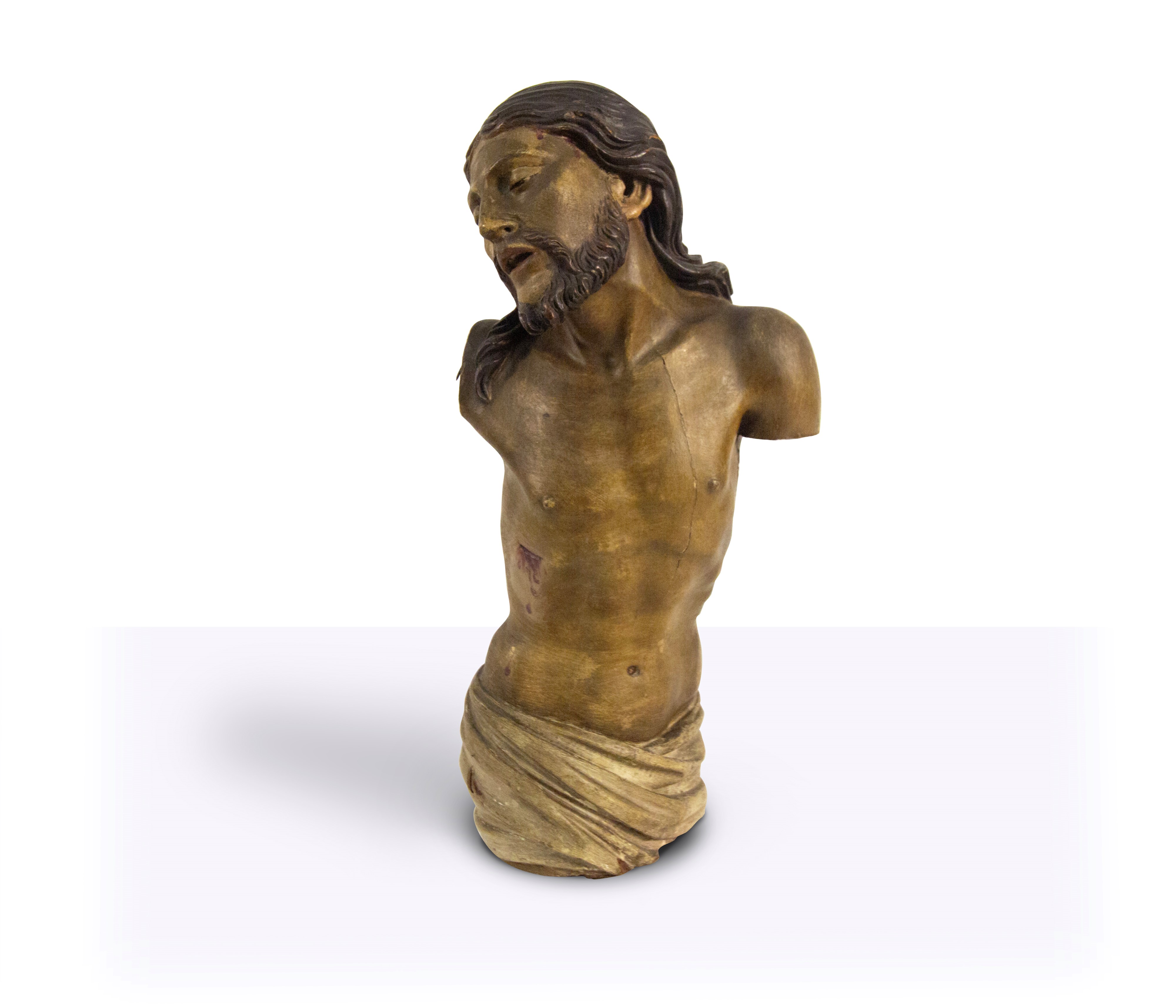 Scultura in legno policroma