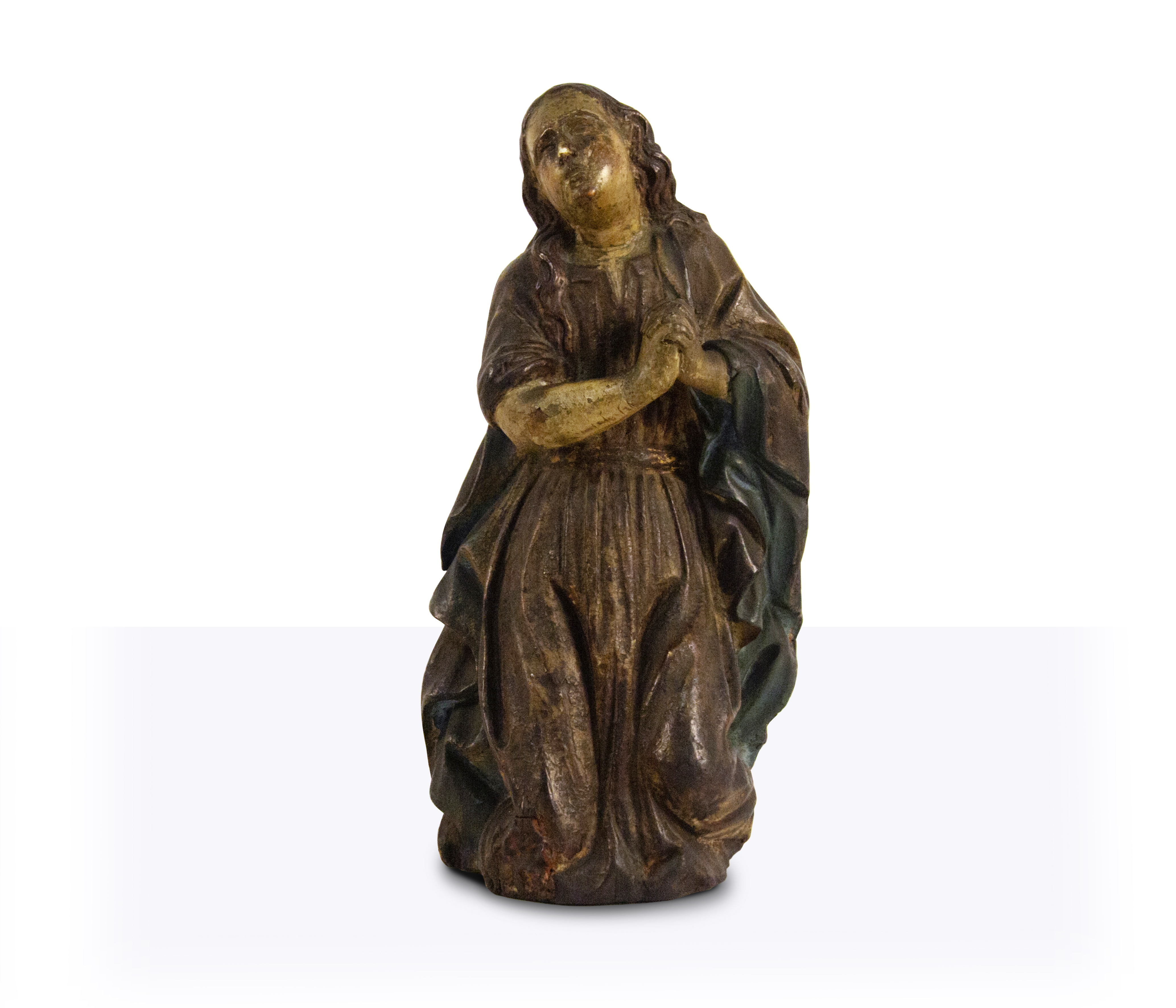 Scultura in legno policromo