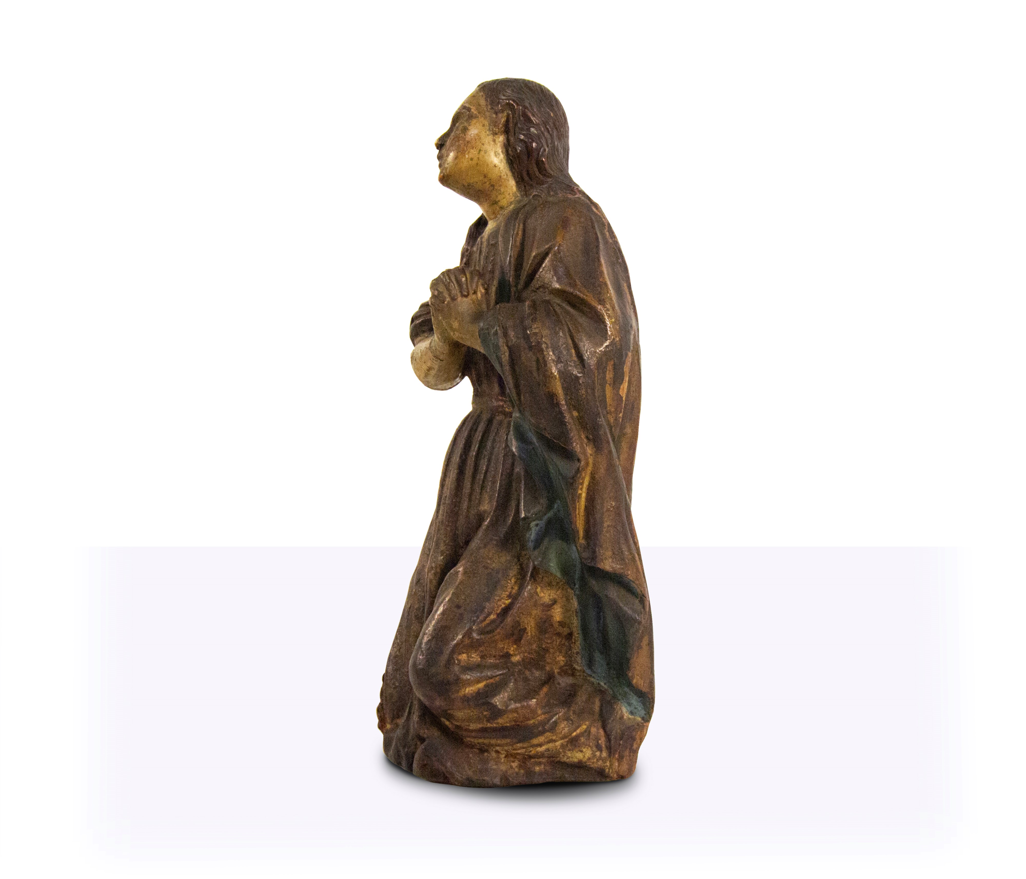 Scultura in legno policromo