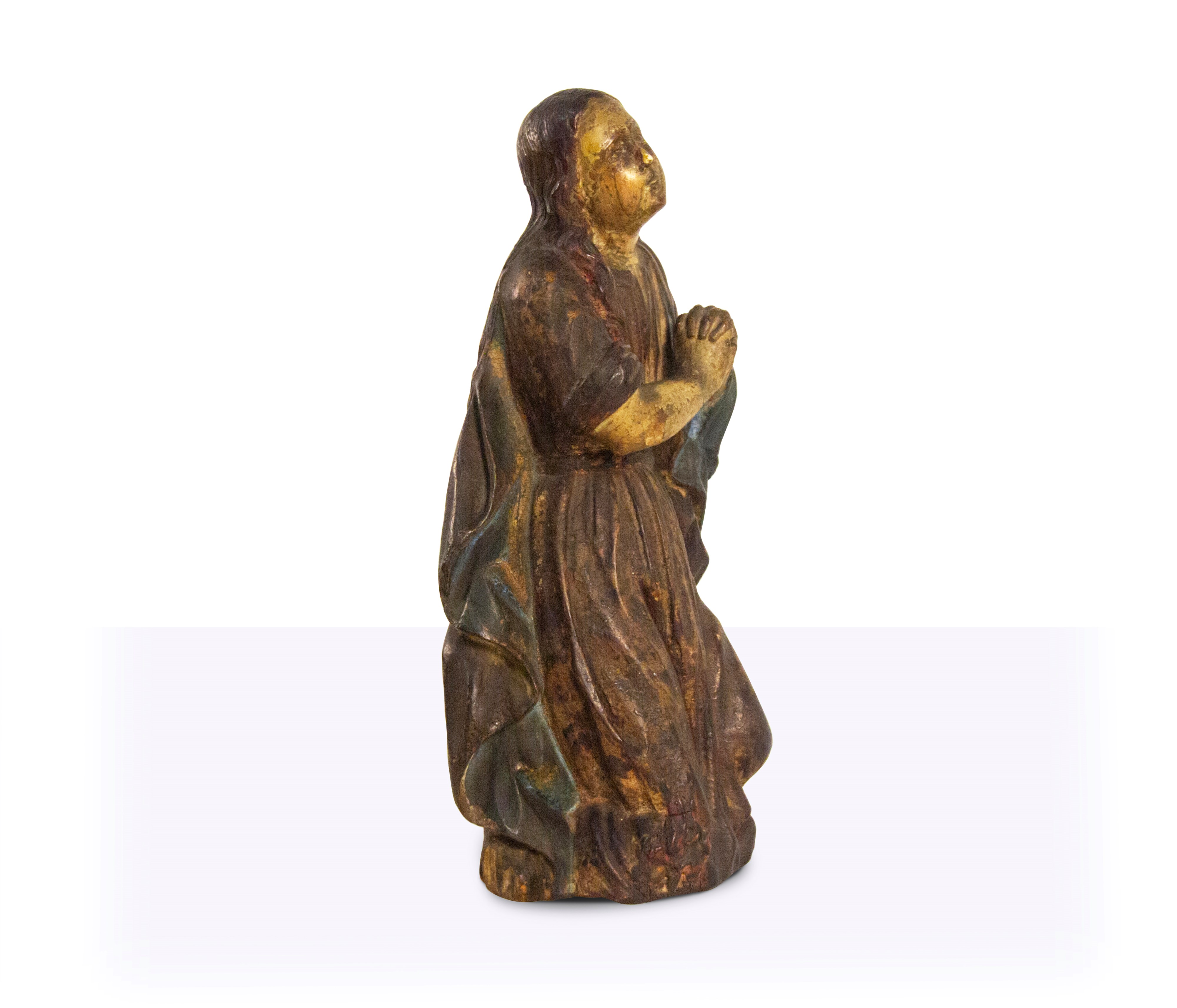 Scultura in legno policromo