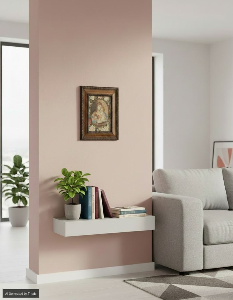 Madonna con il Bambino in ghirlanda floreale