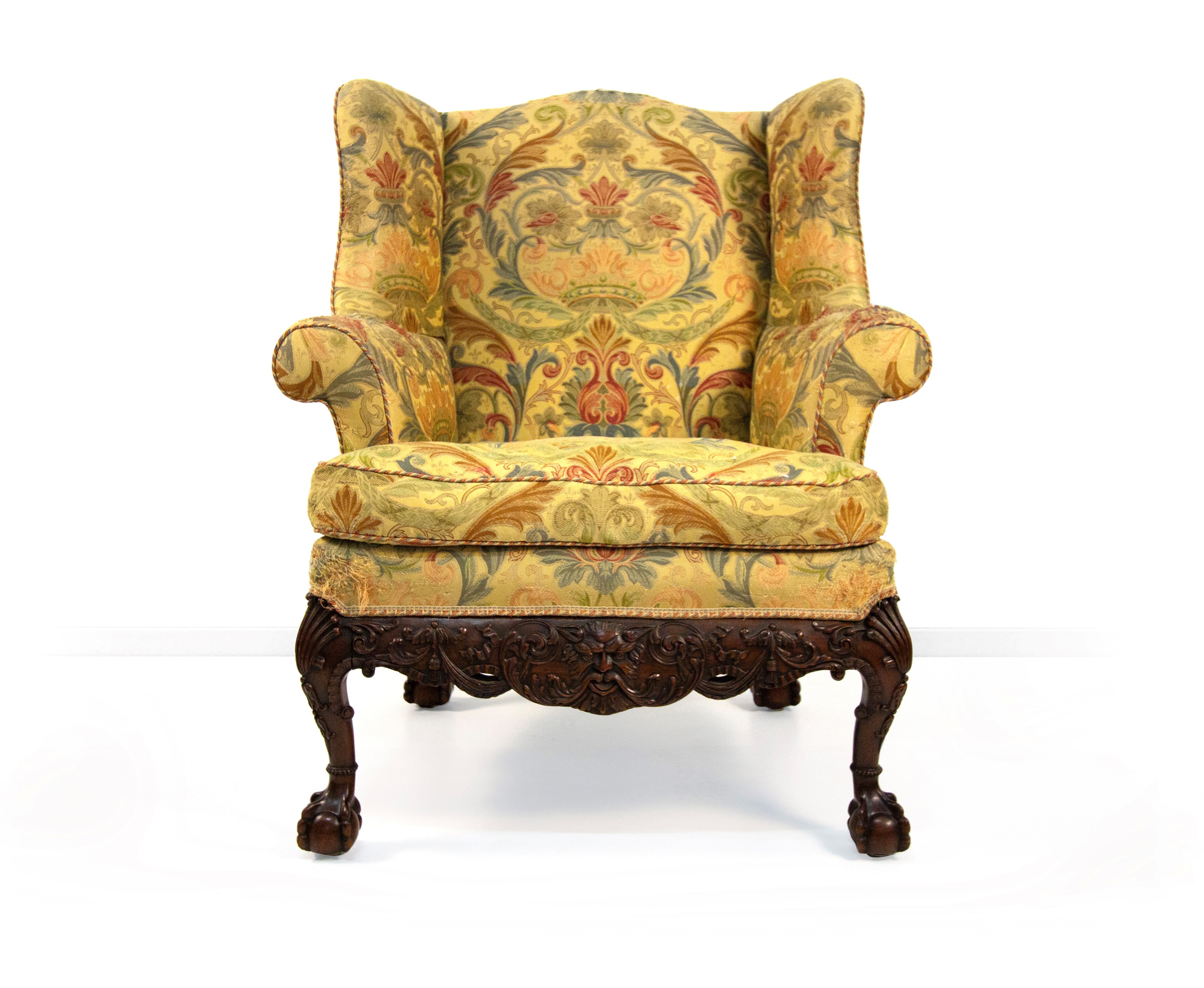 Poltrona in mogano, Inghilterra