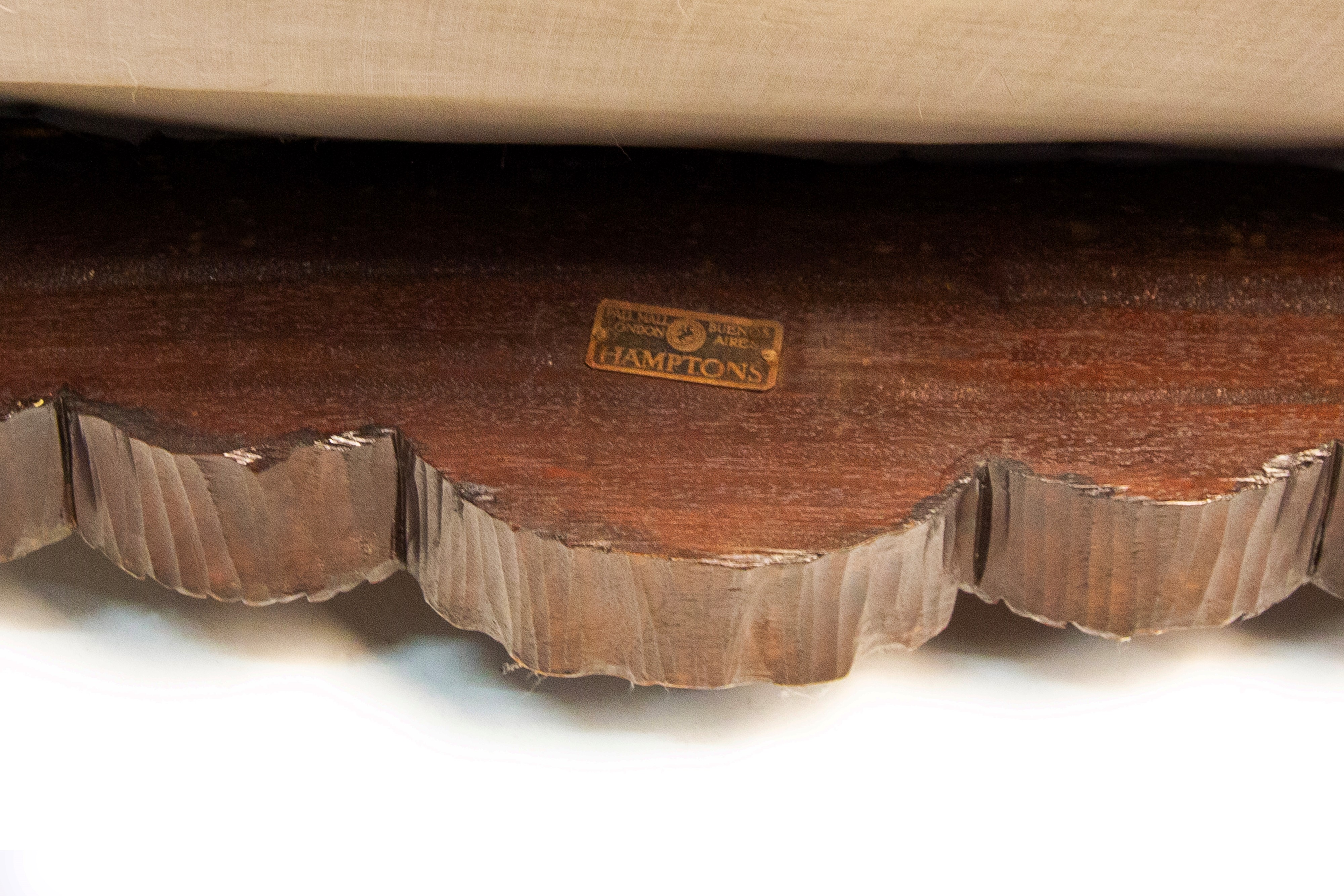 Poltrona in mogano, Inghilterra