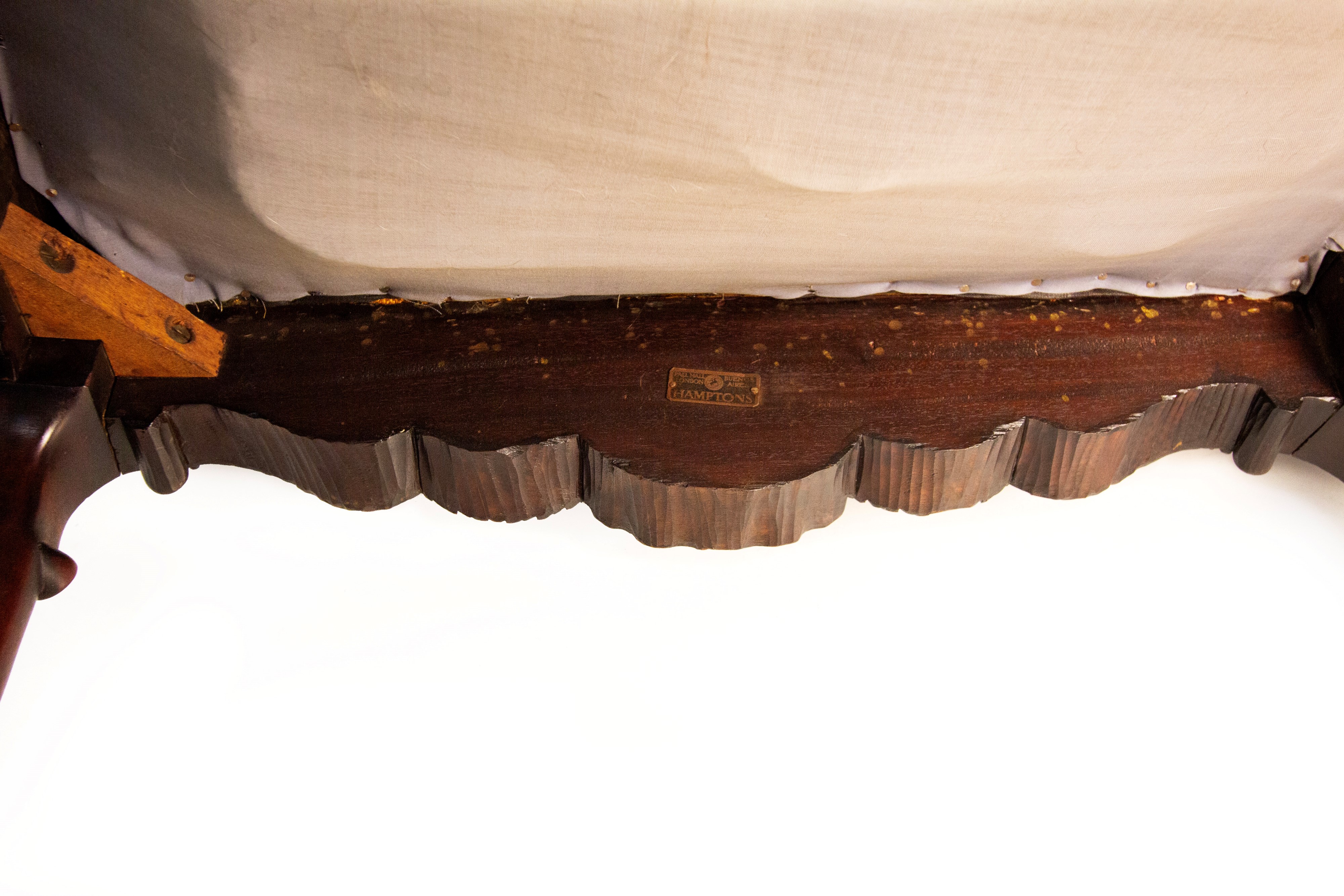 Poltrona in mogano, Inghilterra