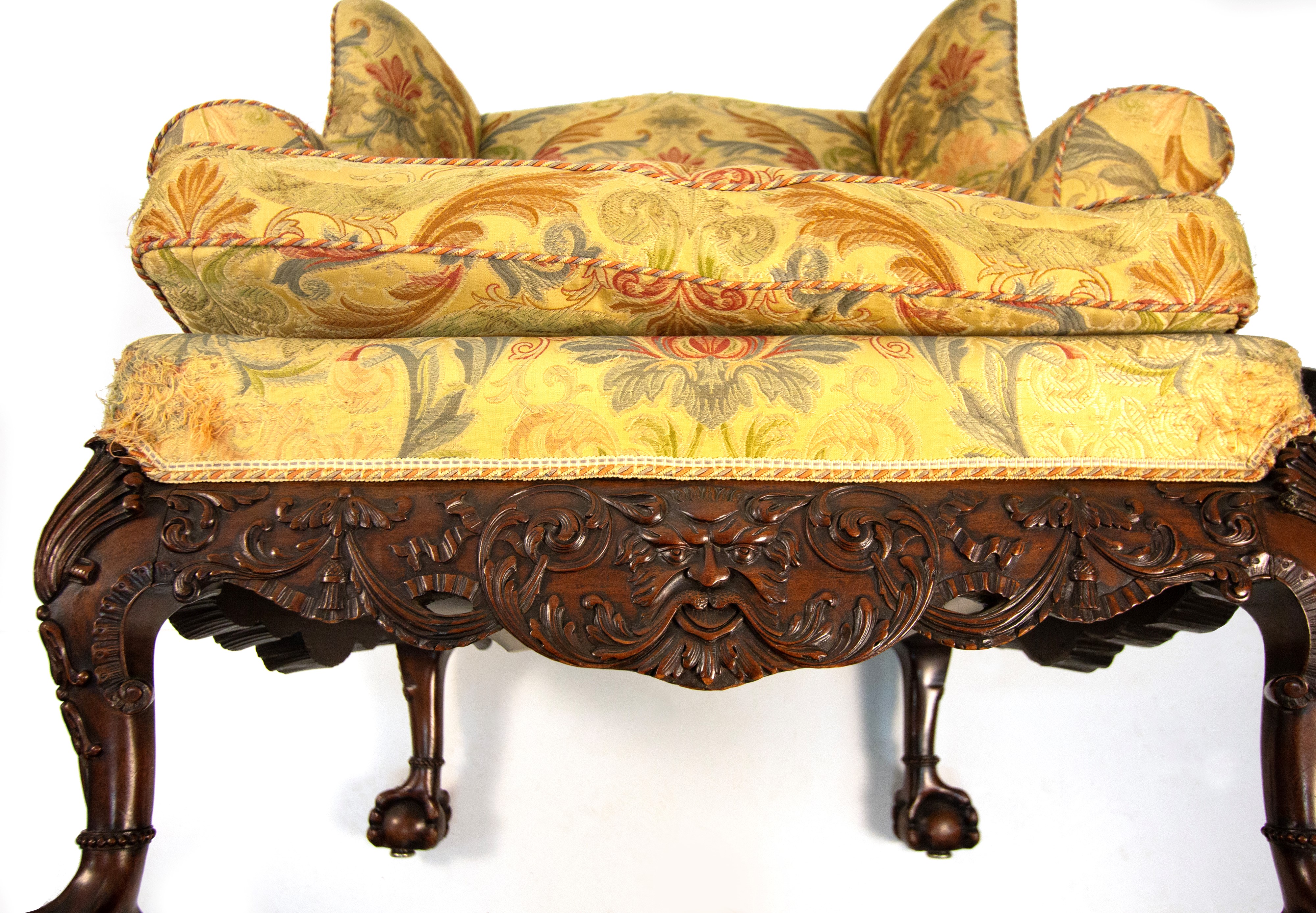 Poltrona in mogano, Inghilterra