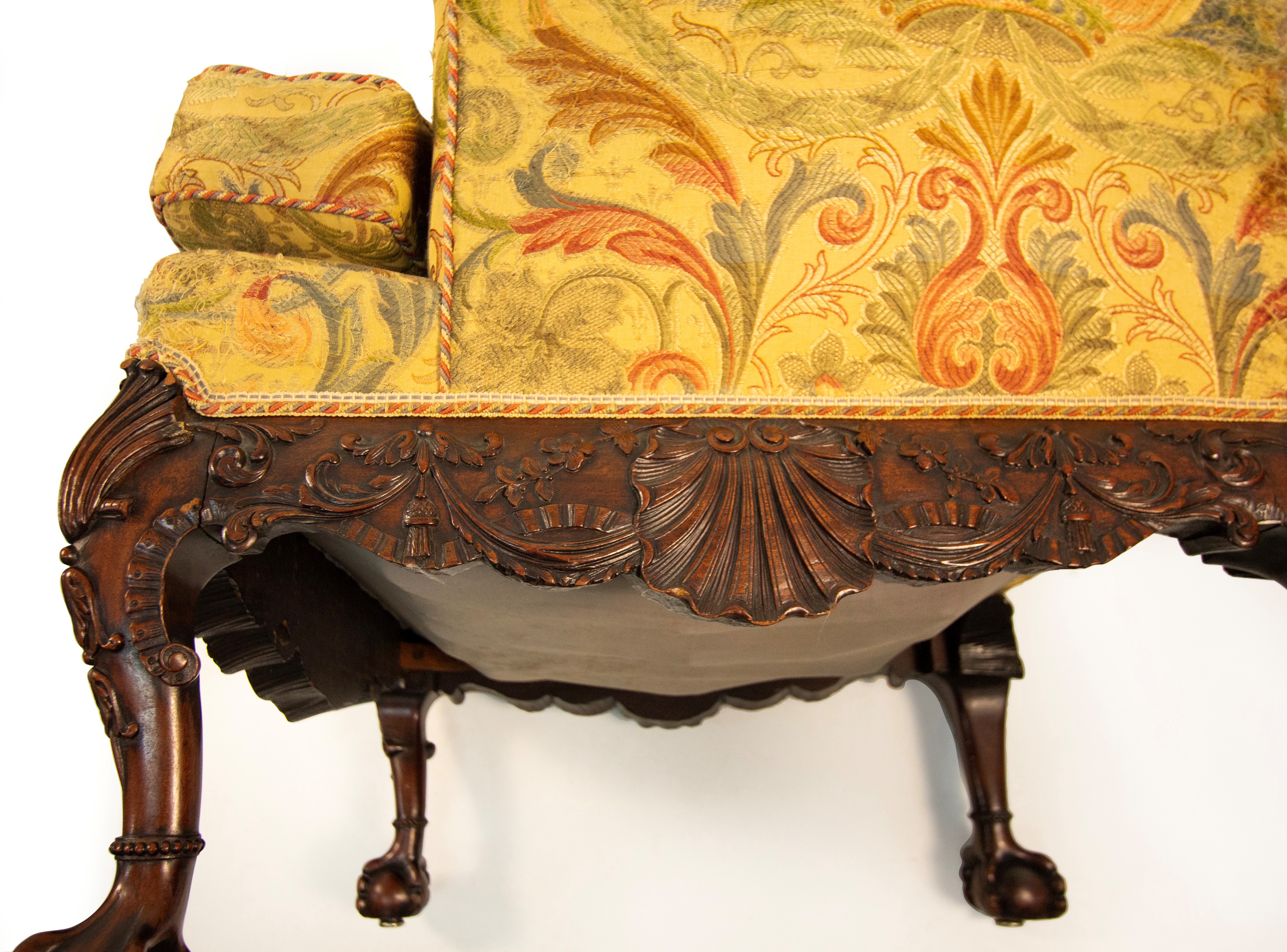 Poltrona in mogano, Inghilterra