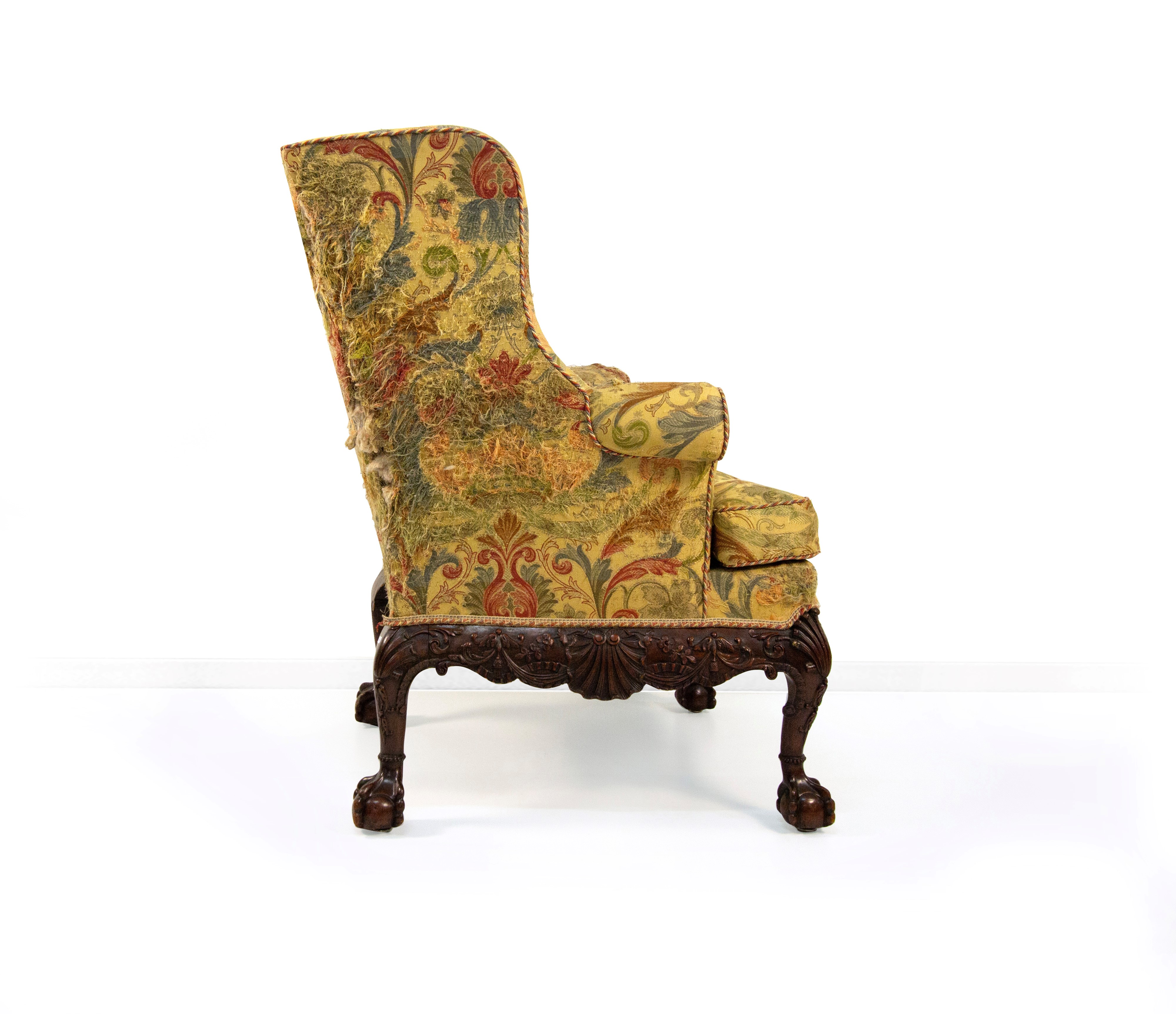 Poltrona in mogano, Inghilterra