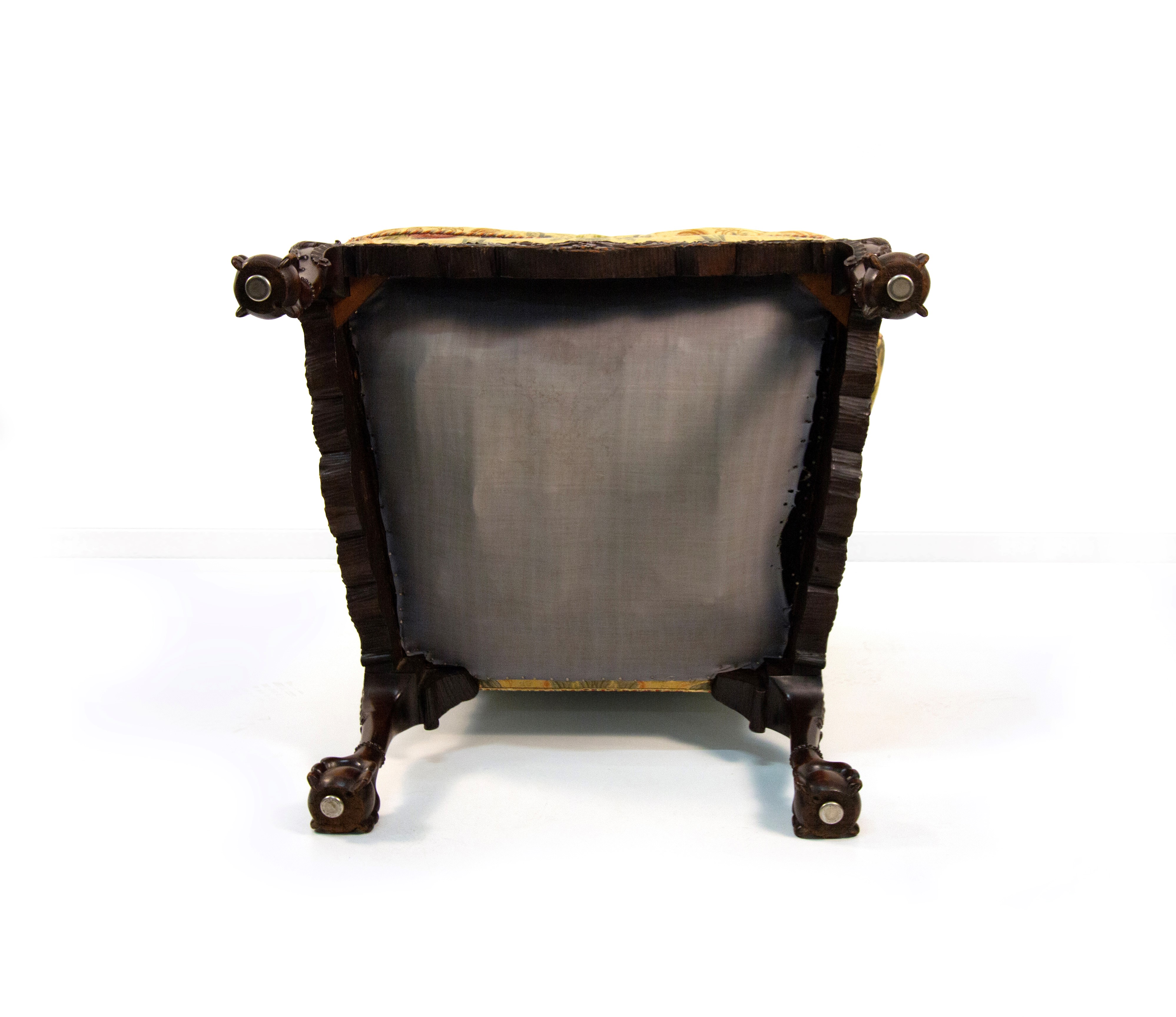 Poltrona in mogano, Inghilterra