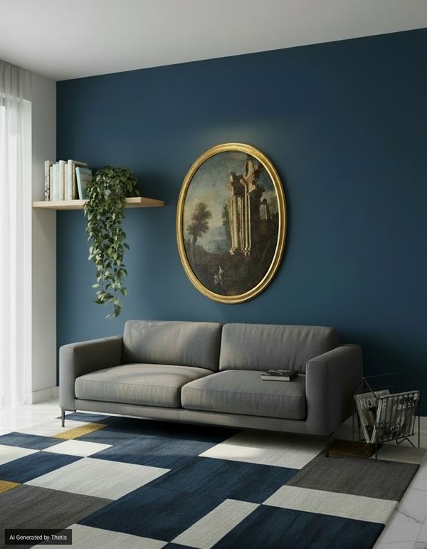 Anonimo del XVIII secolo - Capriccio architettonico con figure