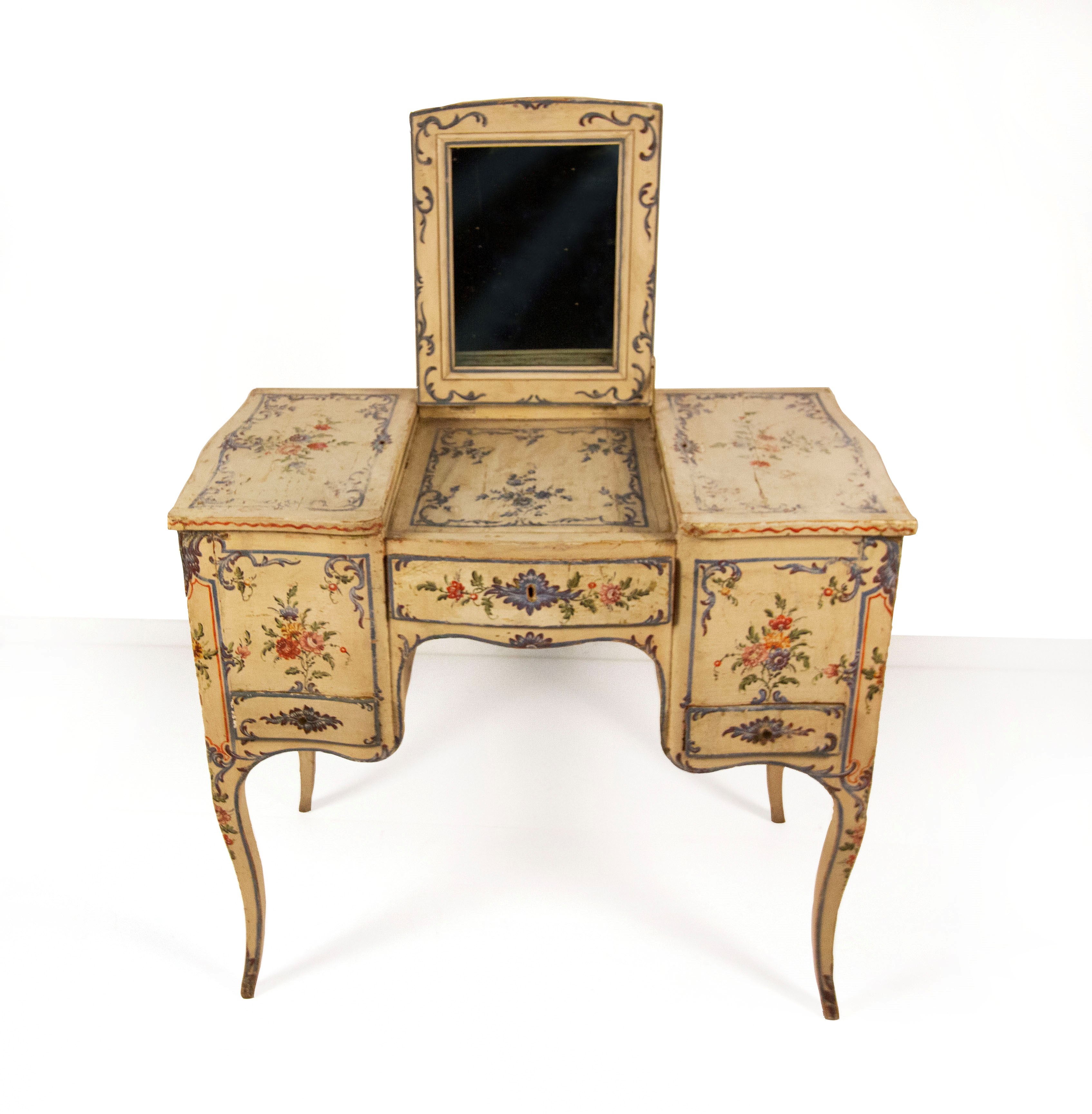 Toilette in legno laccato, Genova