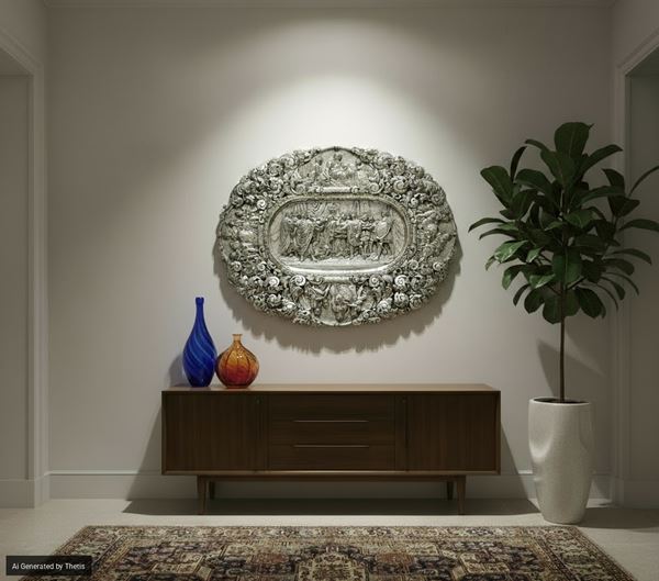 Grande piatto da parata, Milano