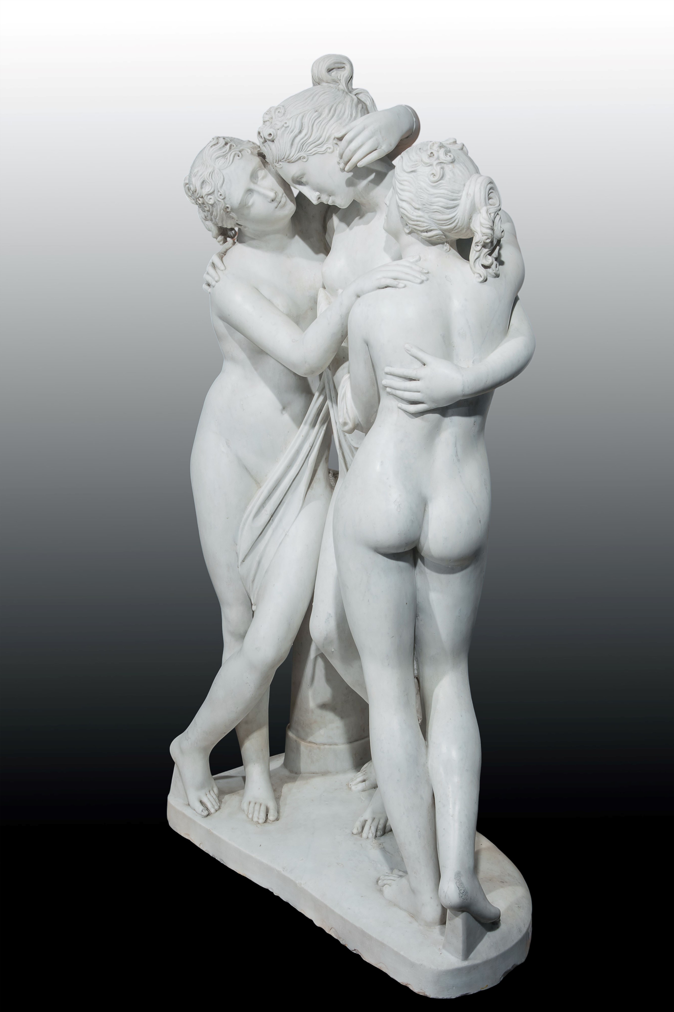 Le tre Grazie, (da Antonio Canova)