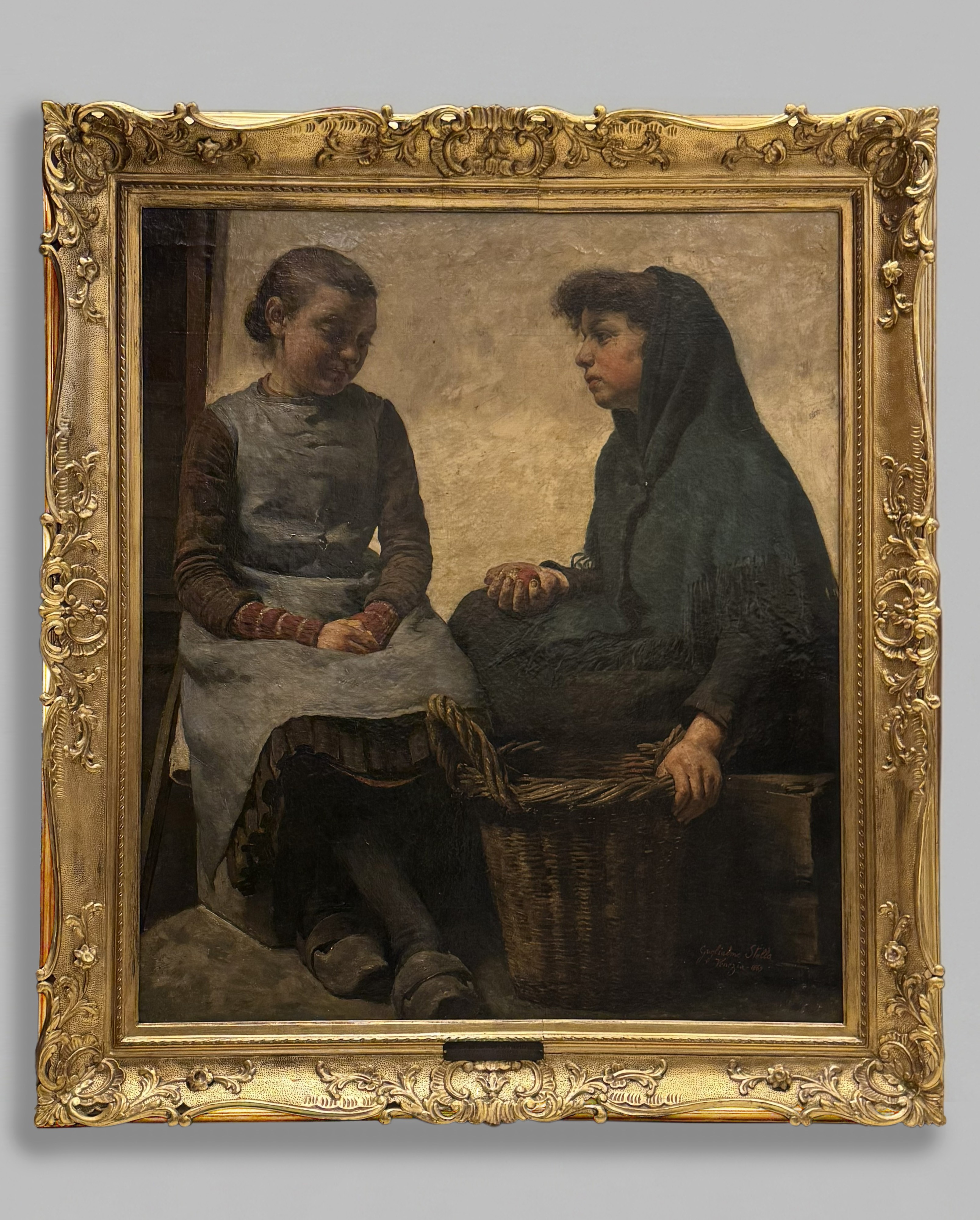 Guglielmo Stella - La fruttivendola, Venezia
