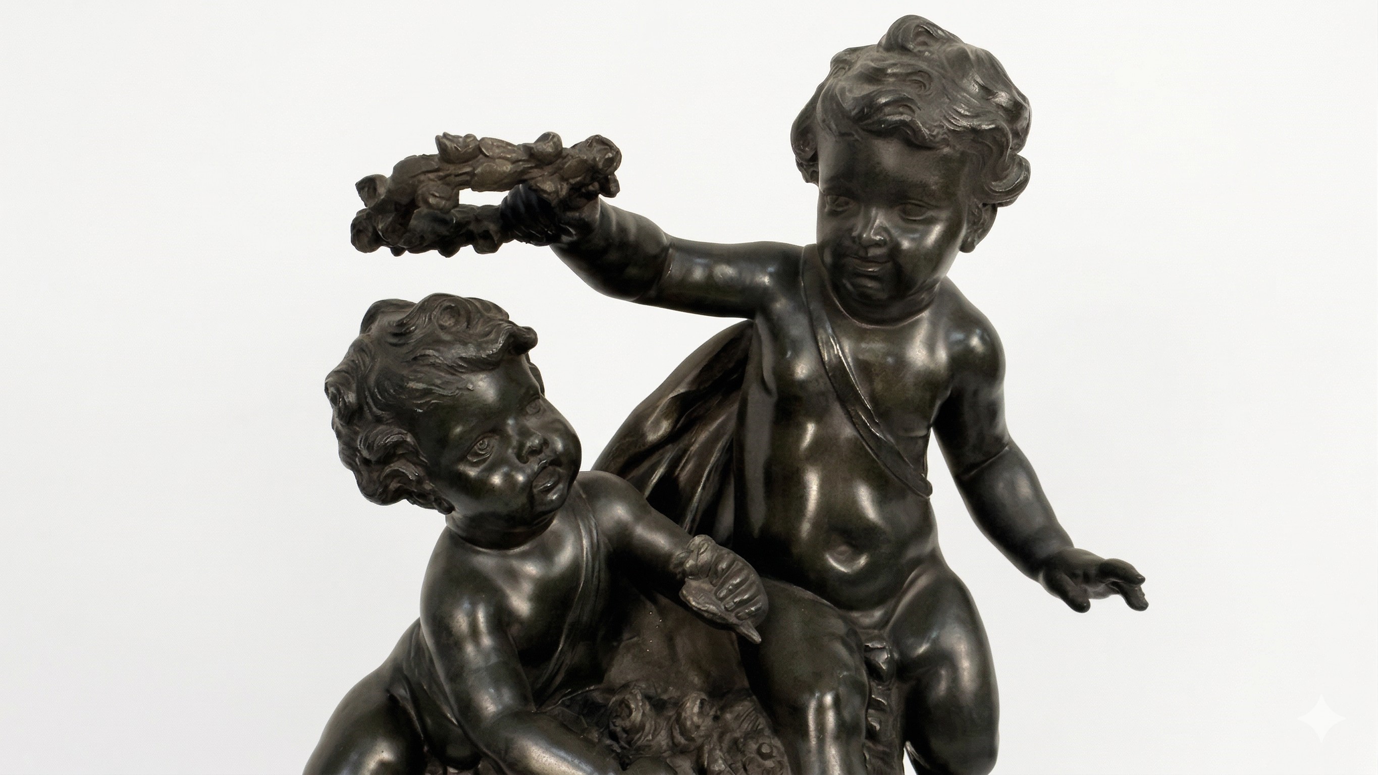 Orologio da tavolo in antimonio, Francia