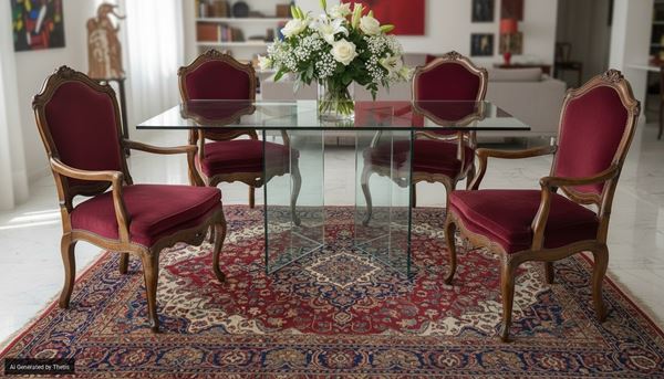 Quattro poltrone in noce, Venezia