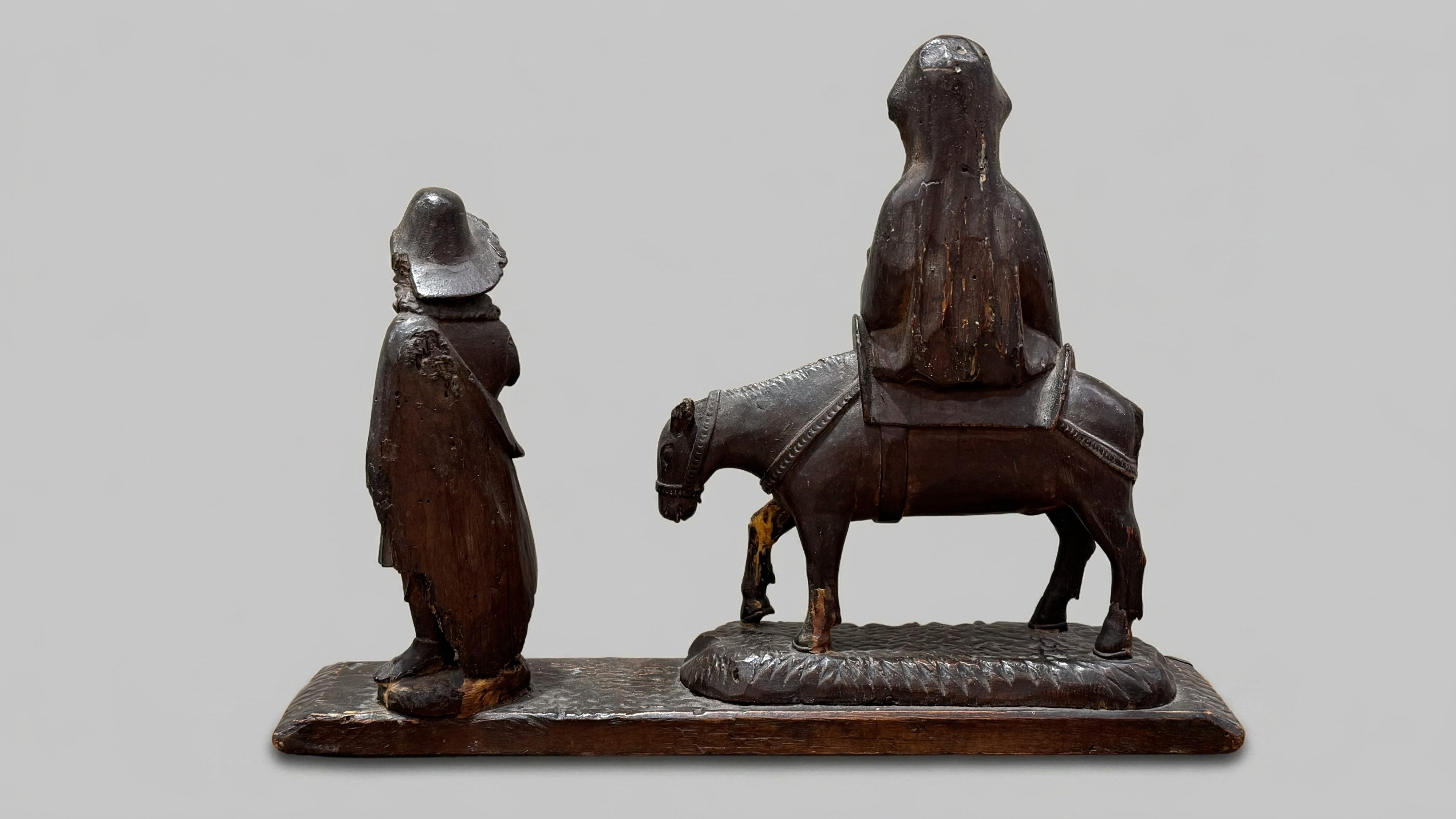 Scultore di Ambito Germanico del XVII Secolo - Fuga in Egitto