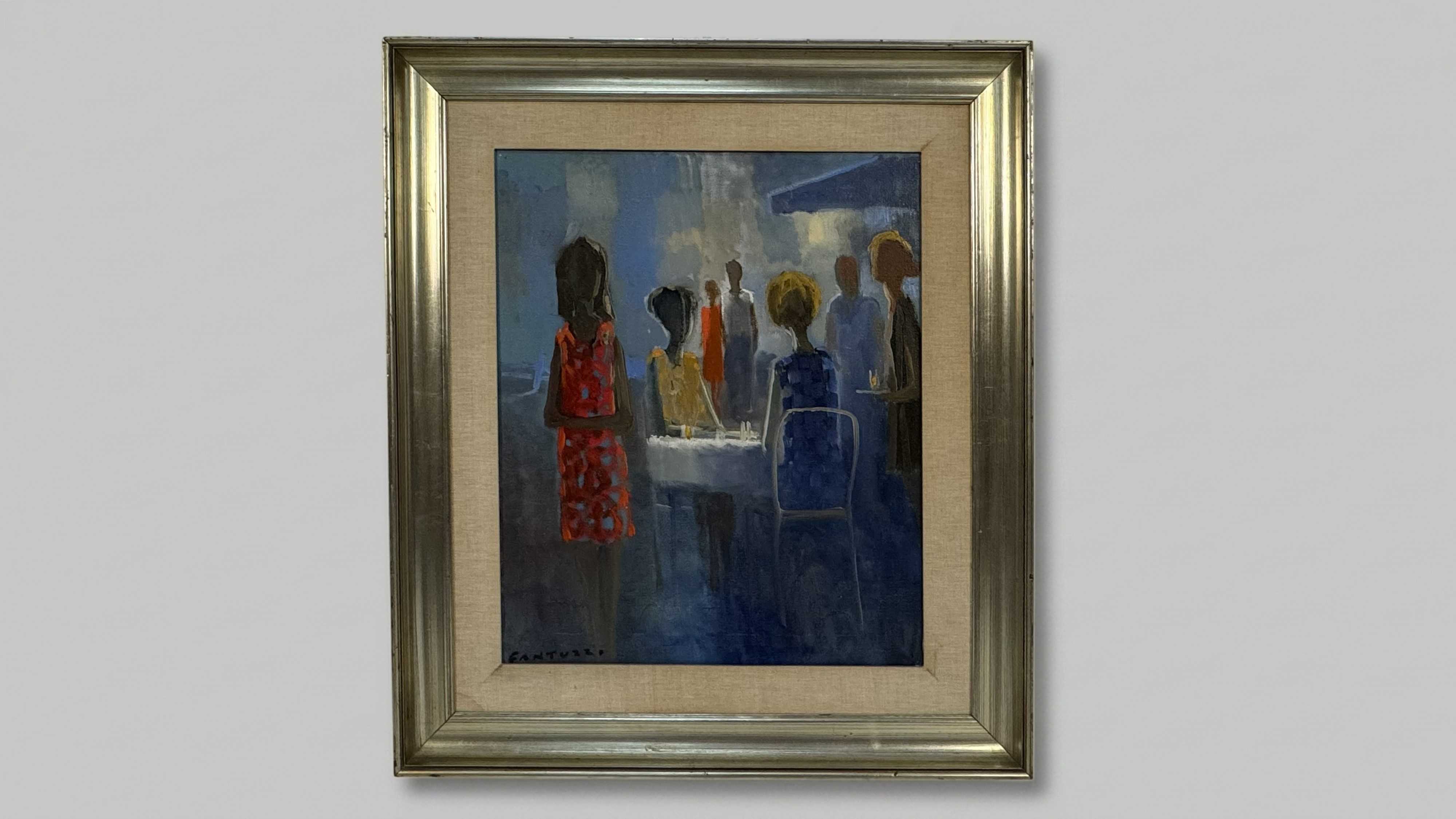 Eliano Fantuzzi - Estate, olio su tela
