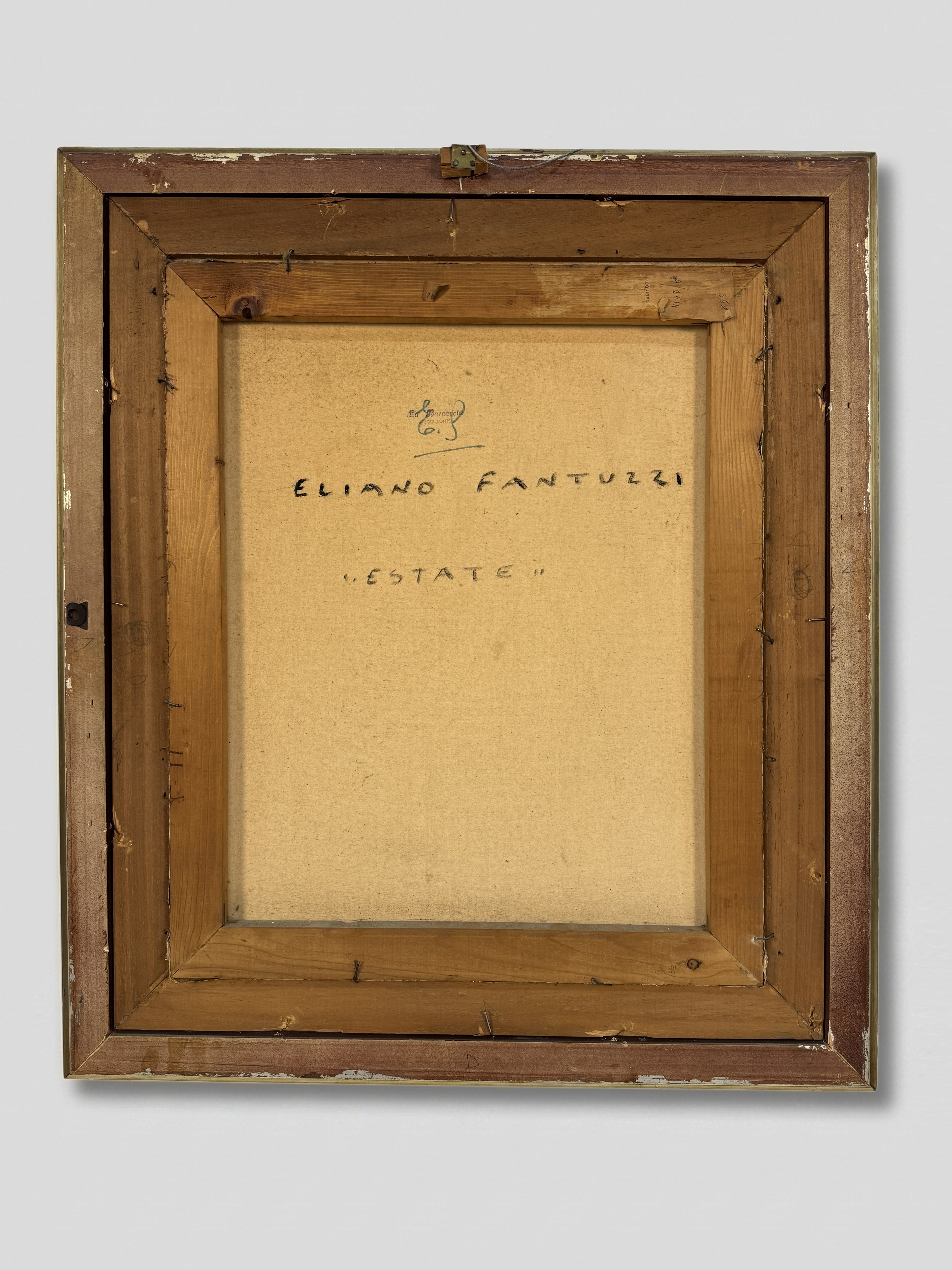 Eliano Fantuzzi - Estate, olio su tela