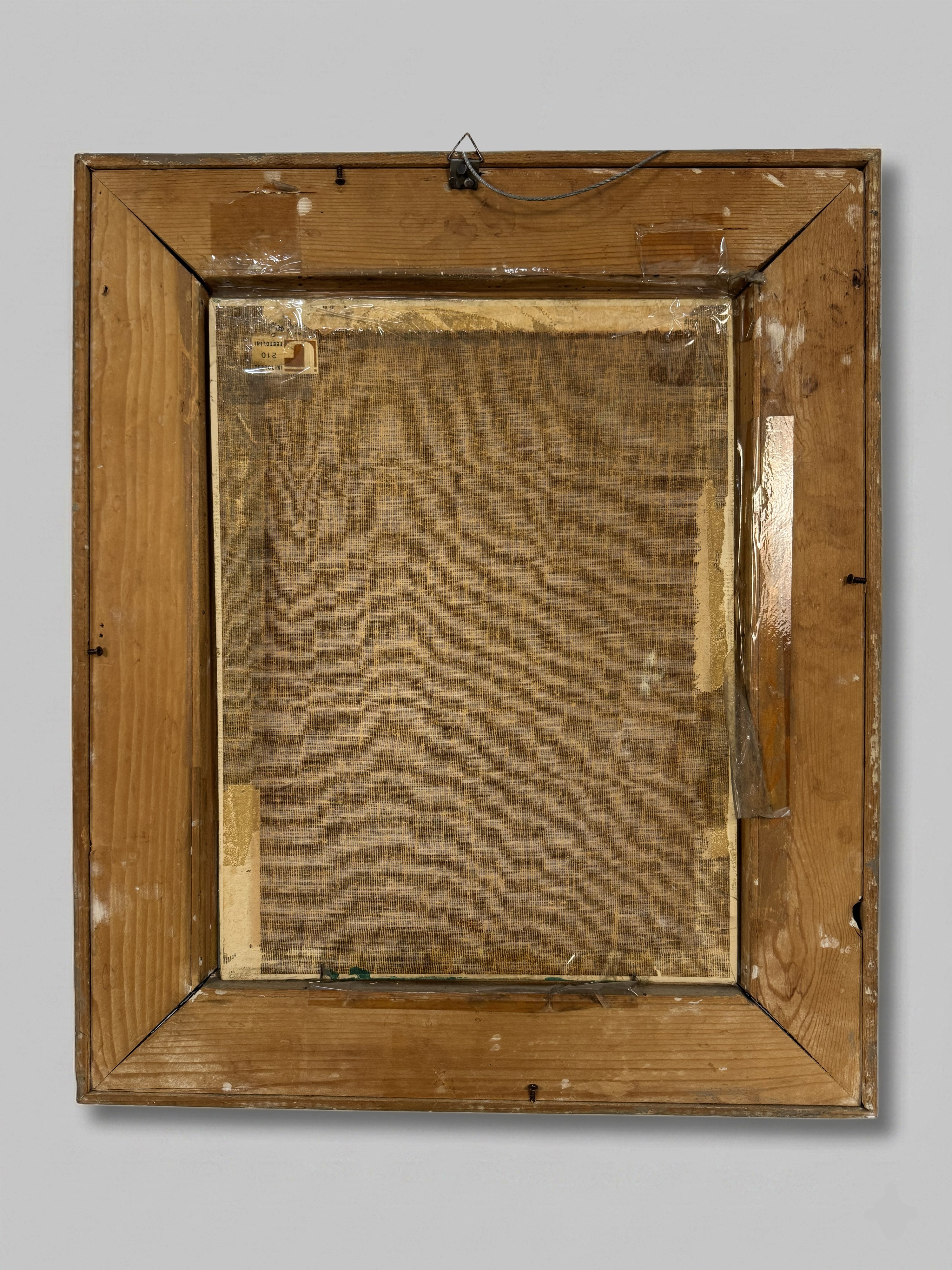 Virgilio Guidi - Ritratto maschile, olio su tela